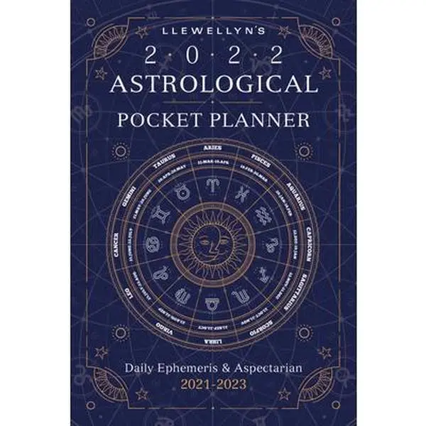 USED Planner Notebook - Llewellyn's 2022 Astrological Pocket Planner: Daily Ephemeris, Aspectarian (2021-2023) by Llewellyn (Unknown Author), English Language (Humanities & Social Sciences, Religion & Philosophy)