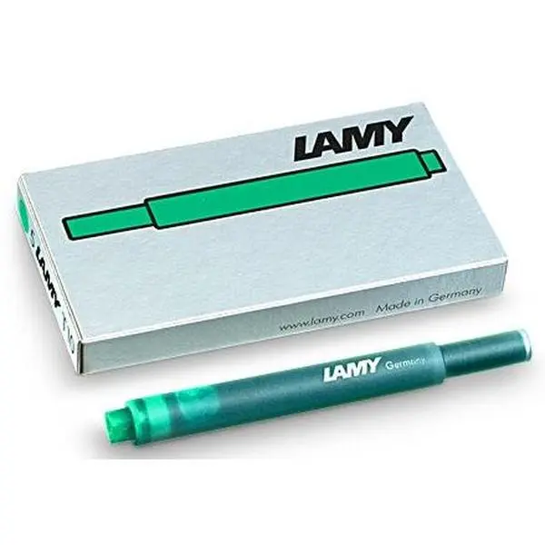 LAMY Green Fountain Pen Ink Cartridges, Compatible with LAMY Writing Pens, Office Stationery Writing & Correction Tool, Writing Pen