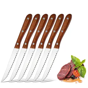 6PC Multi-Functional Kitchen Knife,BBQ,Camping Picnic,High-Quality Steel,Gift