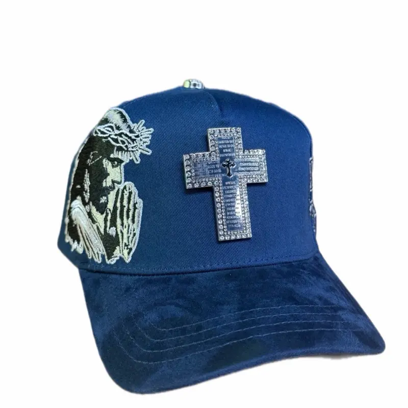Cruz Padre Nuestro Navy La Office Hats