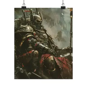 Space Marine Like Game Warhammer 40K Wall Art UNFRAMED, Warhammer 40k Blood Poster, Rustic Poster, Vintage Look, Skeleton Poster, Hardcore Art, Wall Art, Wall decor, Home Decor, Birthday Gift.