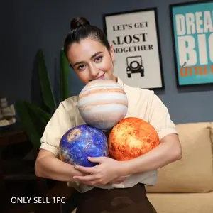 Eight Major Planet Pillow Plush Toy, Soft Stuffed Animal, Soft Huggable, Room Decoration, Astronomical Enthusiast Collection, Birthday Gift, Mother's Day, Graduation Season Ideal Present