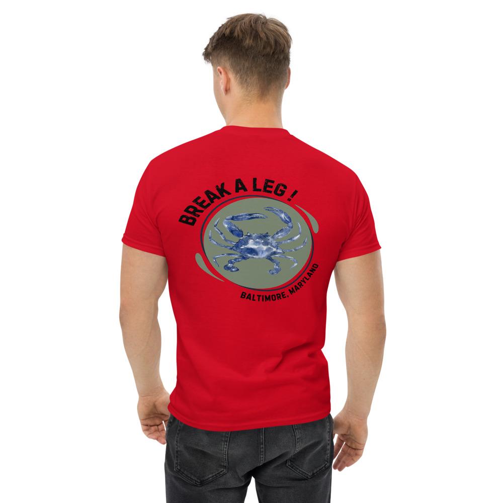 Break A Leg T-shirt - Casual Wear with Bold Graphics - Ideal for Any Occasion t-shirt men Classic Cotton Fabric Menswear