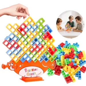 Stack & Sway - Balance Building Blocks Game, Fun Focus Toy for Kids and Adults, Family Tabletop Activity, Fun Strategy Game