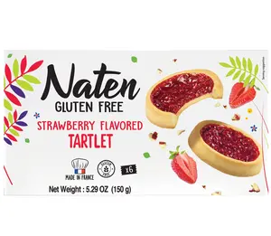 Naten Gluten Free Strawberry Tartlet Snack