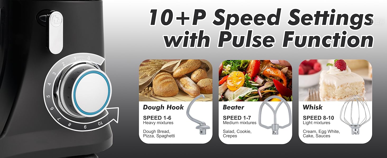 Kitchen in the Box Stand Mixer, 3.5QT Compact Kitchen Electric Mixer with Steal Mixing Bowls, 10-Speed Tilt-Head, Dough Hook, Flat Beater, Whisk – Lightweight, Small Stand Mixer for Baking, Cooking, Daily Use Kitchen in the Box Stand Mixer, 3.5QT Compact Kitchen Electric Mixer with Steal Mixing Bowls, 10-Speed Tilt-Head, Dough Hook, Flat Beater, Whisk – Lightweight, Small Stand Mixer for Baking, Cooking, Daily Use