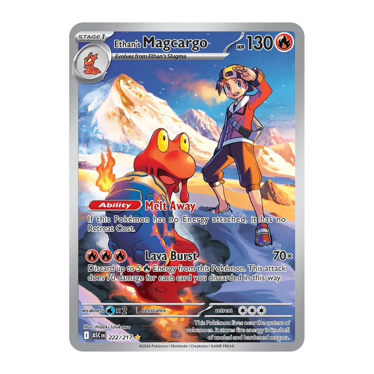 Ethan's Magcargo - 222/217