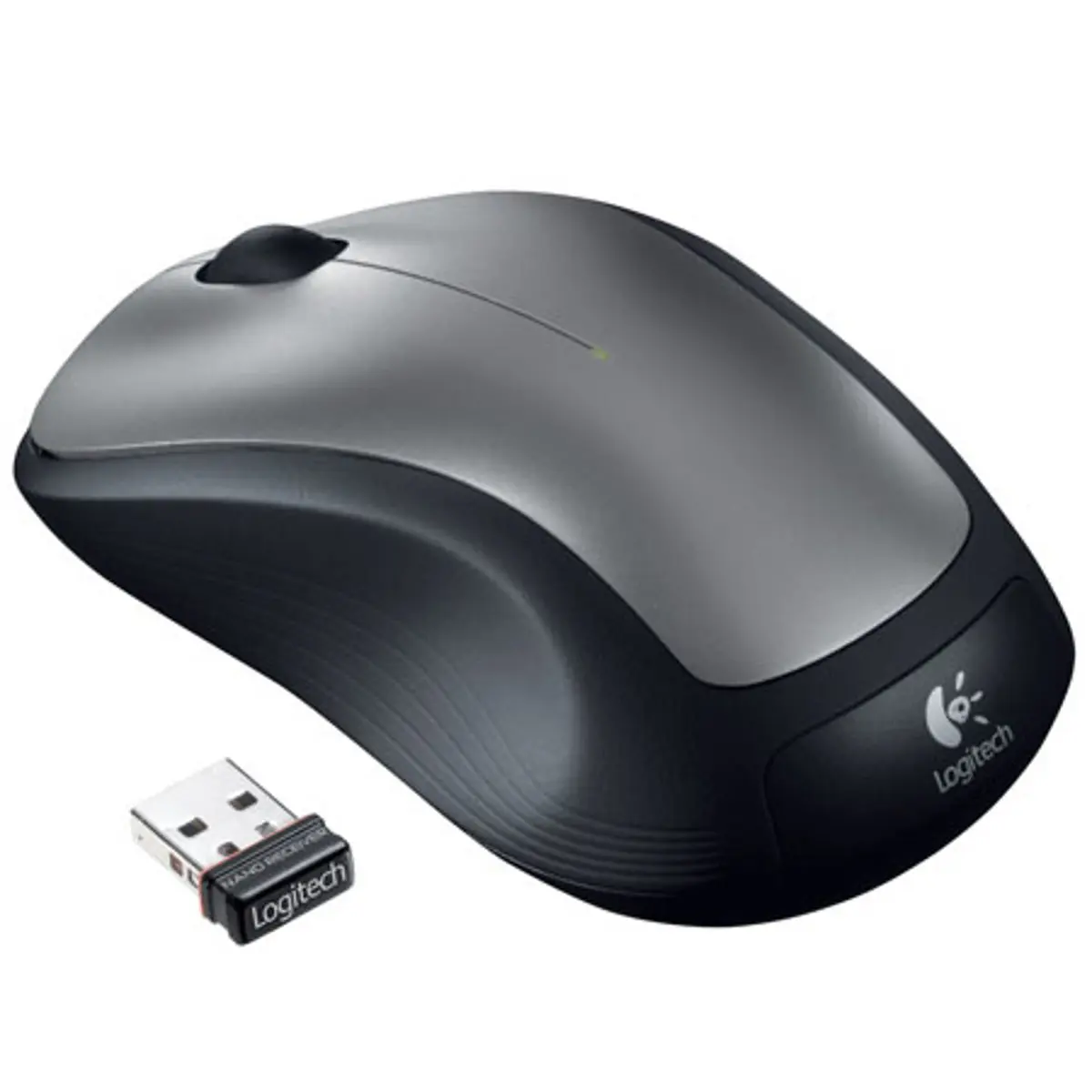 Logitech M310 Wireless Mouse - USB Receiver Included, Silver Computer Mouse for Desktop, Laptop (Computers & Office Accessories)