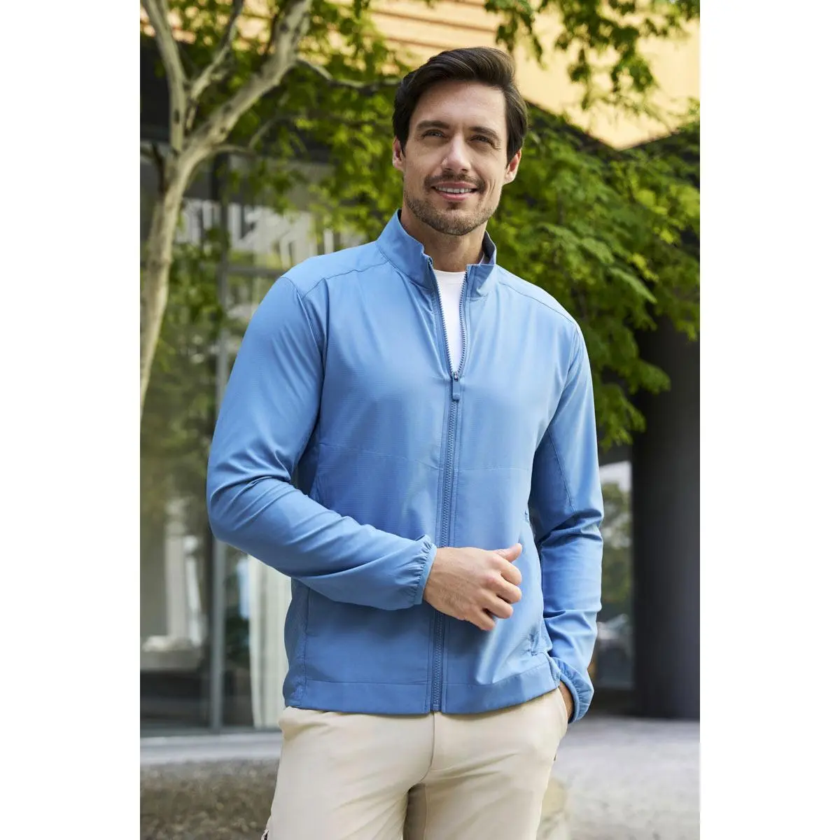 Arcadian | Men's Packable Jacket | Blue Dusk