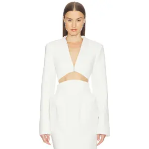 Camila Coelho Selma Jacket in Ivory