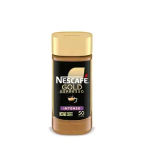 Nescafe Gold Espresso Intense 3.5oz 60 cups-- Instant Coffe--veltvety Crema Golden Roasted Arabic