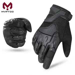 MVPTOO Sports Gloves Motorcycle Gloves Touch Screen Shock Absorption Protective Gear for Cycling Hiking Camping Motorcycle Outdoor Full Finger Gloves