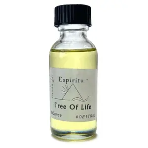 Espiritu Tree of Life Ritual Aroma Oil – 1oz for Grounding, Renewal &amp; Spiritual Growth