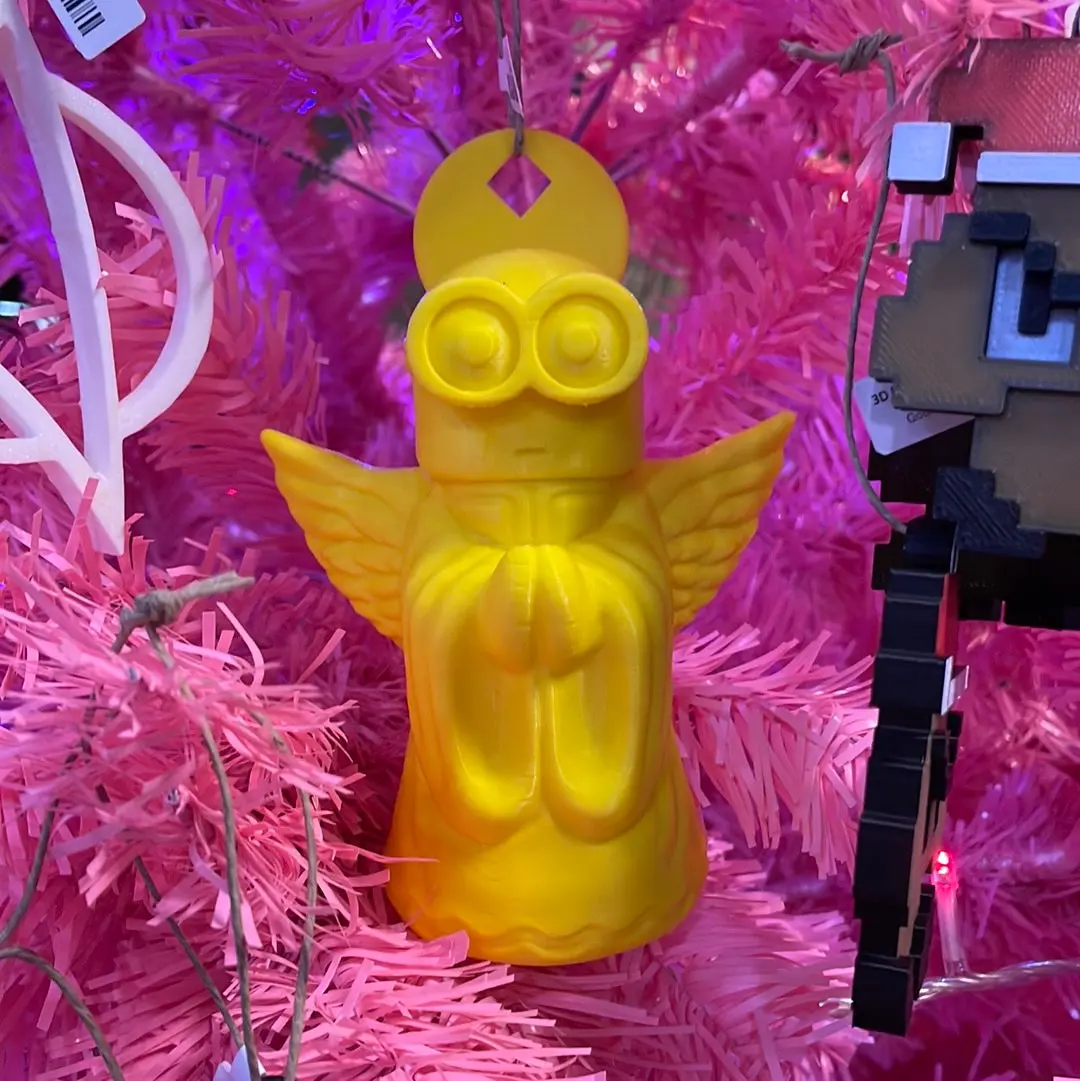3D Printed Minion Ornament