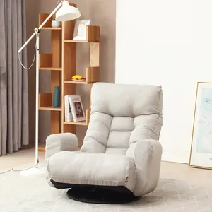 Adjustable head and waist, game chair, lounge chair in the living room, 360 degree rotatable sofa chair,Rotatable seat Leisure Chair deck chair outdoorfun