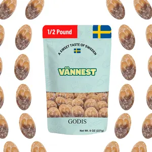 Swedish Candy S-Marke Peach/Cola 1/2 Pound Bonbon Snack Imported Swedish Candy TikTok Exclusive Fizzy Disks