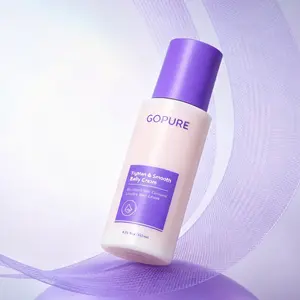 Postpartum Sagging Belly Fix | GOPURE Belly Firming Cream, 6% Micro-Tight Complex Longan Seed Extract, Stretch Mark Smoothing Lotion, Fast Absorb Tightening Body Cream 4.23oz