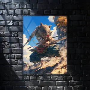Inosuke Kimetsu no Yaiba Anime Wall Art Poster, Modern Wall Art, Anime Gifts, Wall Decor