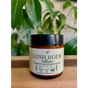 Lush Hour Collective | Tallow Moisturizer - Bergamot + Frankincense