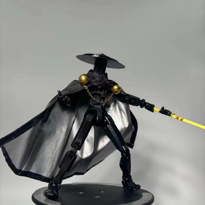 Assembly Completed T13 Action Figures,Dummy 13 Action Figure, Robo 13 3D Printed Action Figure - The Ultimate Hero for Action-Packed Playtime, 5.2 Inch (Swordsman)