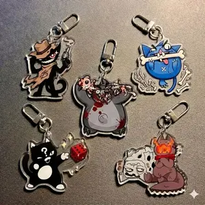 5 Ops MEWGENICS Boss Acrylic Keychain, Gift for Fans
