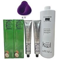 6.77 Deep Dark Violet Blonde