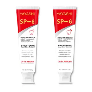 YAYASHI SP-6 Toothpaste | Professional Oral Care, Fresh Breath, Perfect Christmas Stocking Stuffer probiotic  whitening