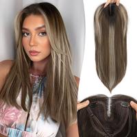 Ombre Ash Brown with Blonde Highlights