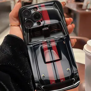 Precision Cut Edge Car Painted Tpu Anti-Drop Case for iPhone 6/7/8/x/XS/XR/XS Max/11/12/13/14/15/16/17 Pro Max, Perfect Gift, Protective Phone Cover