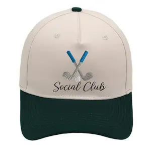 Embroidered Golf Clubs Hat, Custom Embroidered hats, Custom Trucker Caps, Personalized Cap