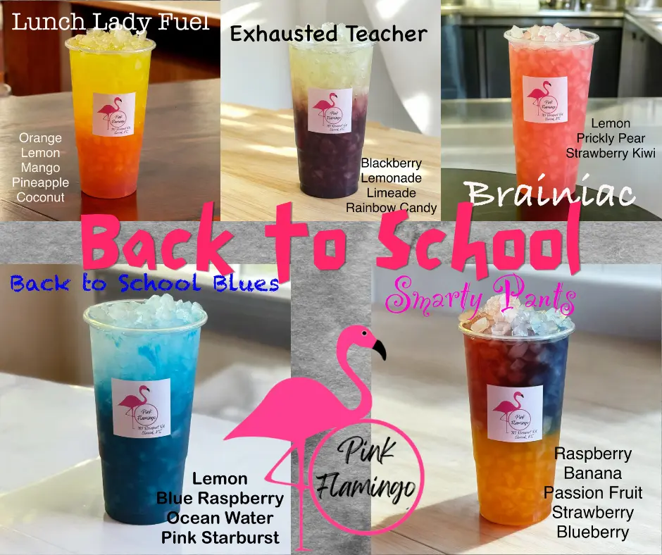 Back To School Loaded Tea Bundle - 5 DIFFERENT TEAS (1 of each of our Back to School teas), 298 mg of caffeine, ZERO SUGAR