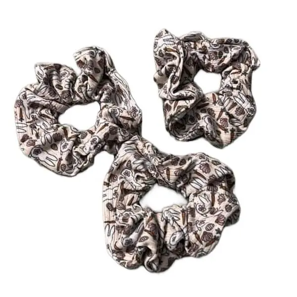 Easter bunny scrunchies