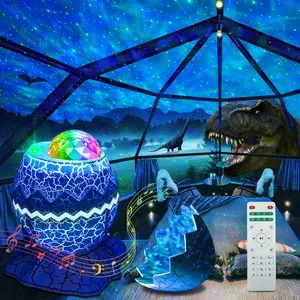 Rossetta Galaxy Projector,APP Control Ceiling LED Lamp with Bluetooth Speaker and White Noise, Night Light for Kids Adults Home Theater, Home decor