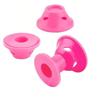 10Pcs Pink No-Heat Magic Hair Rollers, Soft Sleep Hair Curlers for Heatless Curls (Party Gifts for Home & Festive Use)