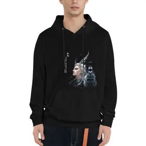 Nezha 2: Children's Roaming Sea Anime Printed Hoodie, 2025 Fashion Trend Anime Printed Hoodie, Unisex Casual Hoodie-023 Menswear Tops Man