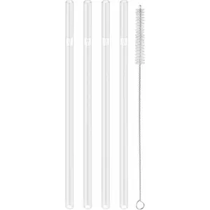 ZWILLING Sorrento 5-pc Straight Glass Straw Set ZWILLING Sorrento 5-pc Straight Glass Straw Set