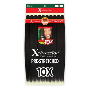 Outre Braids X-Pression Kanekalon 10X Pre Stretched Ultra Braid 52"