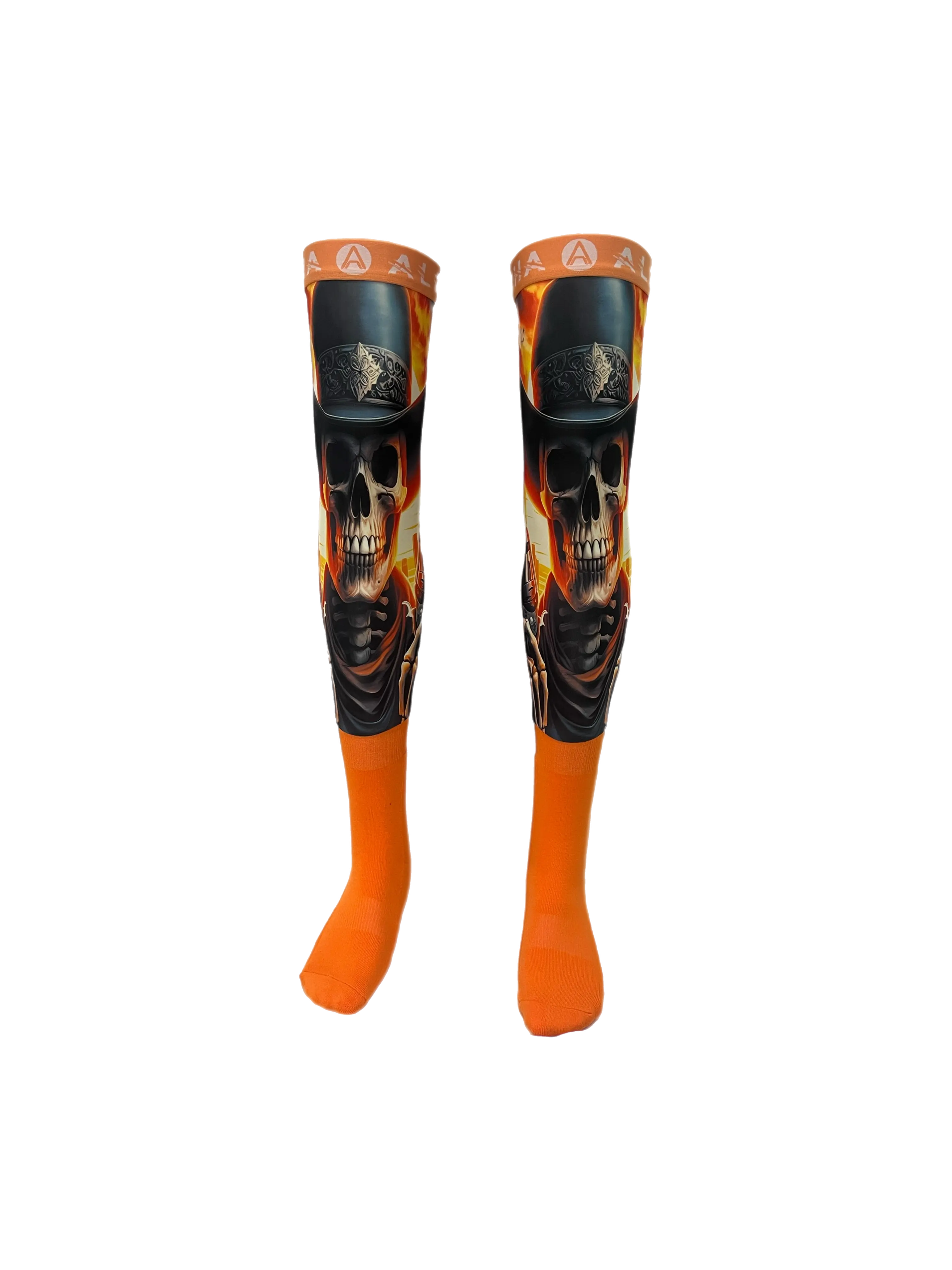 Alpha High Noon Mens Thigh High Motocross Socks