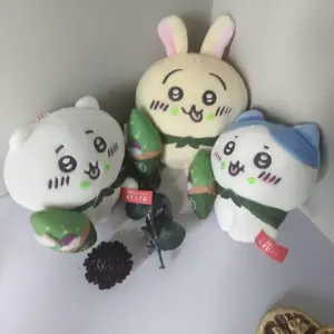 Chiikawa Usagi Hachiwara Kyoto Matcha Plush Doll Cute Keychain Pendant Soft Toy for Kids Collectors Desk Decoration Gift