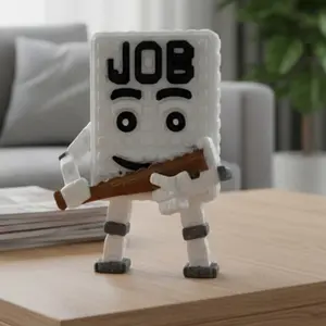 1pc | 3D Printed Block Character Ornament Figurine Cartoon | Job Job Job Sahur Steal A Brainrot | No Power Needed | Decorative Piece | Easy to Place on Bookshelf | Office Desk | Home | brainrotquiz | brainrots | brainrotanimals | roblox