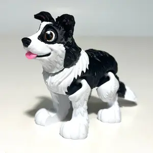 Border Collie - 3D Printed Articulating Figure