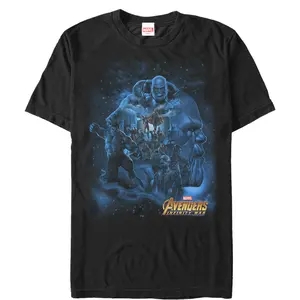 Men's Marvel Avengers: Infinity War Thanos Starry Sky T-Shirt