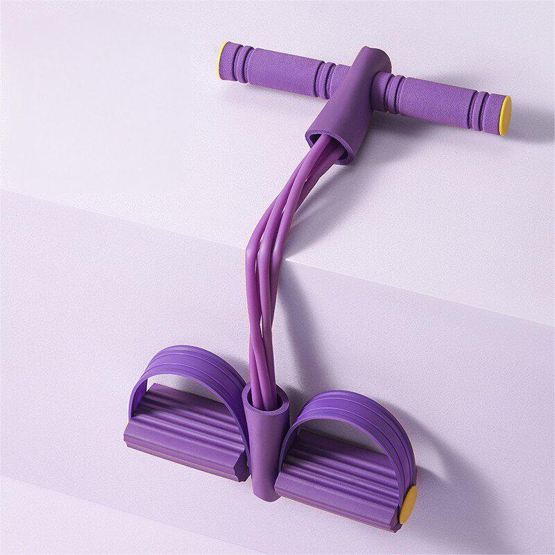 Elastic Band with Foot Pedal and Handles, Portable Lightweight Design for Daily Home Use