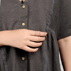 Splint Knuckle Ring Sterling Silver