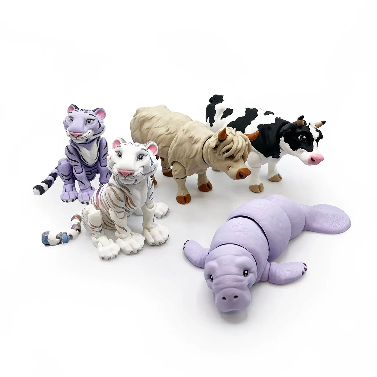 The Mat Mire Collection - Articulating Plastic Animal Figurine super cute creative animal The Mat Mire Collection - Articulating Plastic Animal Figurine super cute creative animal
