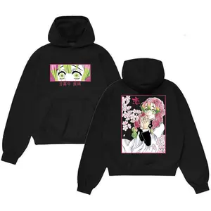 Mitsuri Slayerr Anime Hoodie, Trendy Cartoon Graphic Pullover,, Gift For Him & Her