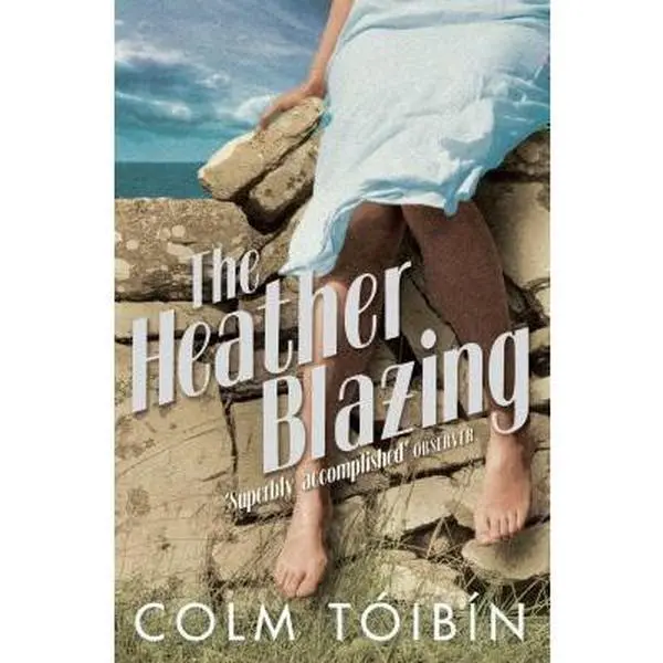 USED-The Heather Blazing by Colm Toibin (Paperback)