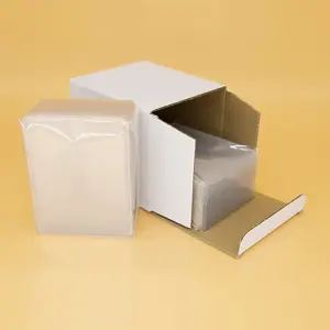 Top Loaders Card Sleeves, Hard Plastic Protectors for Trading, Baseball, and Sports Cards, Durable Card Holder, Pack of 50.