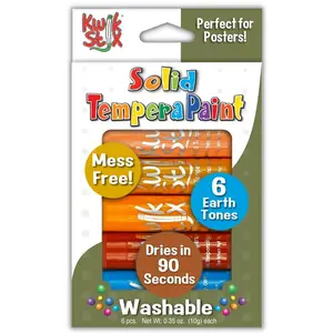 Kwik Stix Earth Tones, 6 pack
