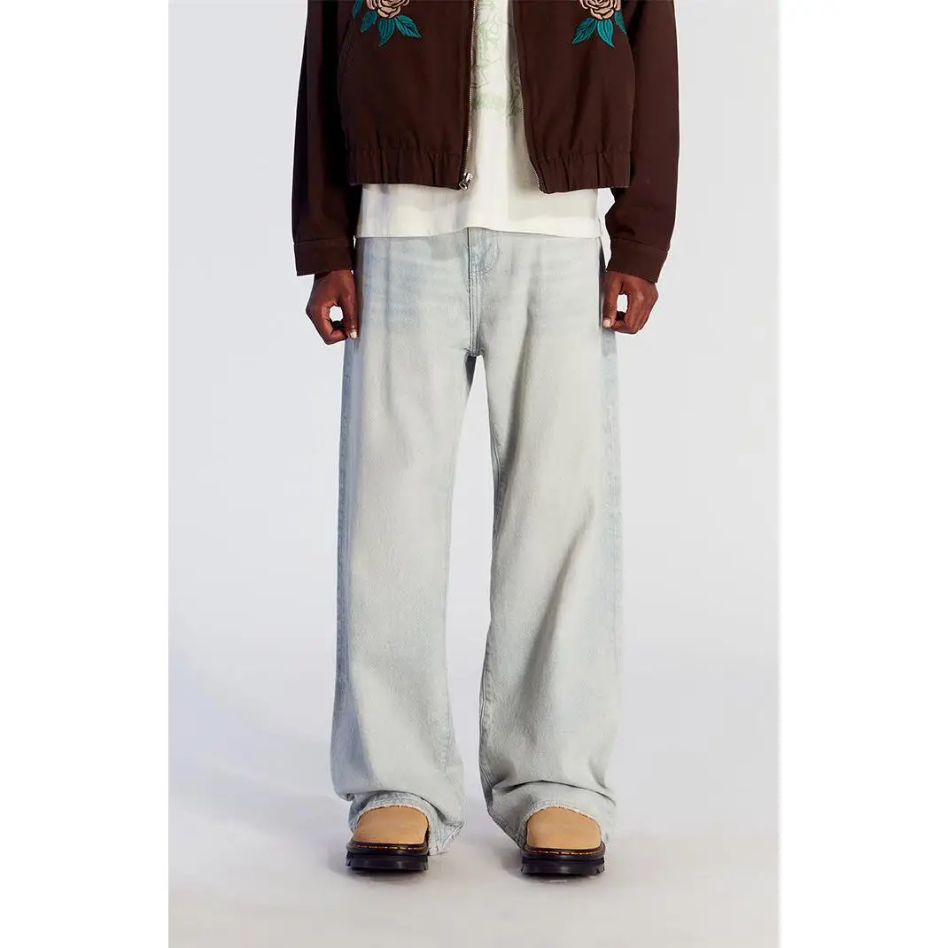 Pacsun Men's Blake Extreme Baggy Jeans Light Indigo Wash